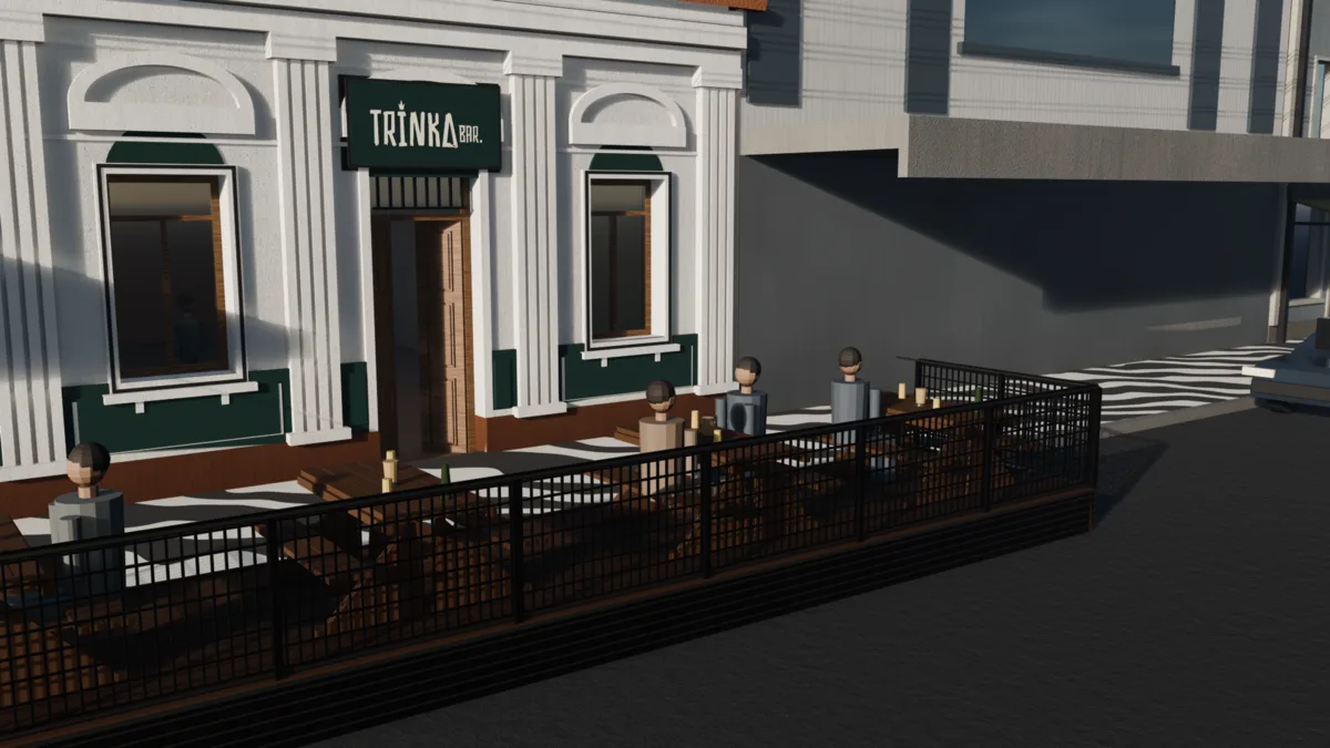 La fachada — Trinka Bar